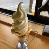 ささき牛乳ソフト・佐原わさびソフト / ささき牧場カフェ